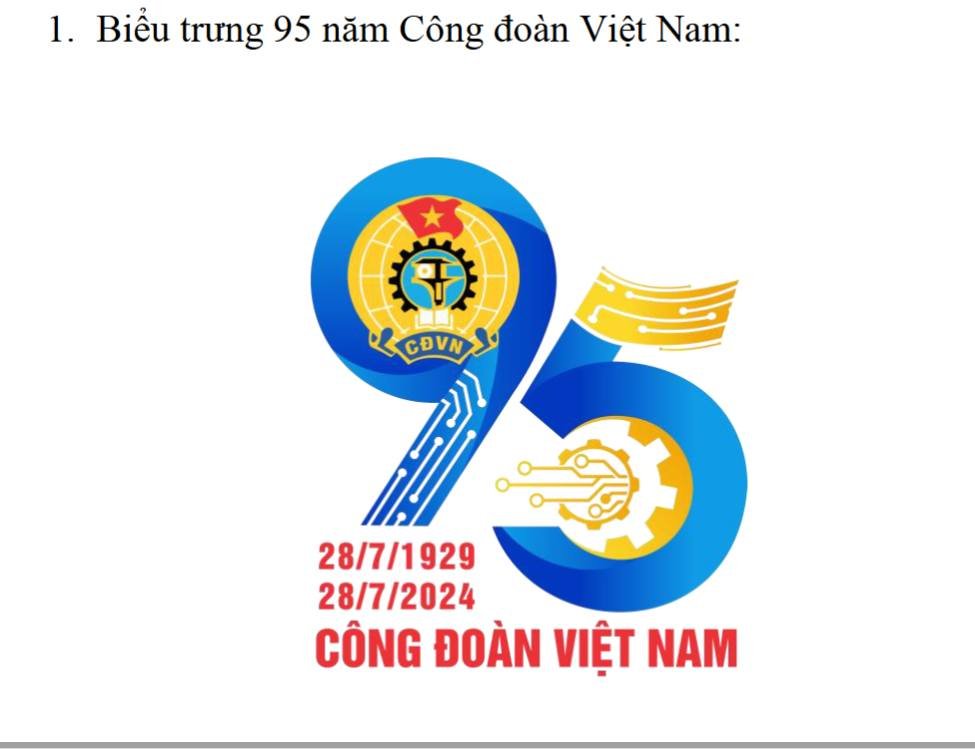 Tuyên truyền kỷ niệm 95 năm Ngày thành lập Công đoàn Việt Nam